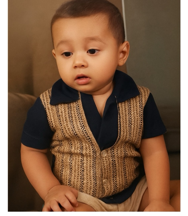 Baby photo enhanced