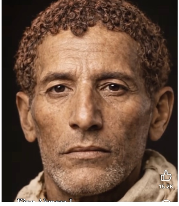 Ancient face restored